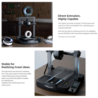 Creality Ender 3 V3 SE Autolevel High Speed Direct Extruder 3D Printer